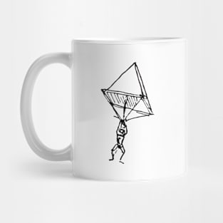 Leonardo Da Vinci - Parachute Sketch Mug